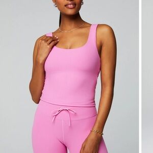 Fabletics Oasis Twist Built in Bra Tank